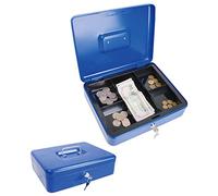 MICEL Caja de caudales CFC09 M13400 Azul Acero 30 x 24 x 9 cm