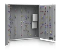 Caja de caudales para llaves nivel de seguridad A y euronorma S1, gris luminoso