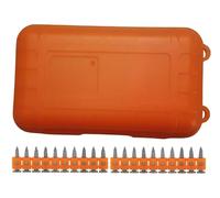 Caja de clavos universales HC6 para clavadora compatible SPIT Pulse 700 800 Bosch Hikoki compatible Makita Fischer Tjep acero o hormigón 20 mm - 400 unidades (20, 400.0, unidad)