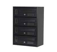 Caja de condominio de 4 puertas, 30 x 17 x 42 cm