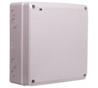 Caja de conexión de alta calidad / Caja industrial / Carcasa vacía / IP65 / Gris claro / Calidad premium / Disponible en diversas dimensiones