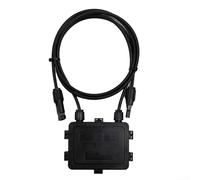 Caja de conexión de cable ABS resistente para instalaciones solares al aire | IP67 resistente al agua, al polvo, protege los contactos de la lluvia, la nieve, los rayos UV, duradero en exteriores