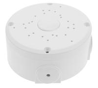 Caja de Conexión de Cable Redonda de Plástico Blanco
