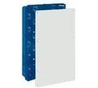 Caja de conexión de empotrar en tabique hueco 300x500x60mm tapa con tornillos fijación garras SOLERA 5506HGW