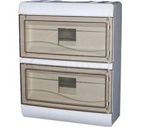 Caja de conexión empotrable hermética, 2 módulos, IP55, marca TAREL