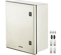 Caja de conexión NEMA, carcasa de fibra de vidrio, 50 x 40 x 20 cm. Caja de distribución de fibra óptica NEMA 3X, resistente al agua y al polvo (IP66), caja de conexión eléctrica para uso en interiore
