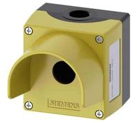 Caja de conexión Siemens 3SU1851-0AA00-0AC2, 3SU18510AA000AC2, con anillo de protección, para montaje en suelo (largo x ancho x alto) 89,4 x 85 x 112,5 mm, 1 unidad, 89,4 mm, 579 g, 127 mm, 98 mm, 90 