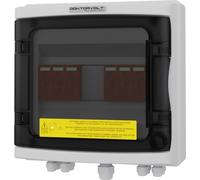 Caja de conexión solar para sistemas fotovoltaicos, DC 1000V, 2 entradas T2, para 2 cadenas, marca Doktorvolt, modelo 2452