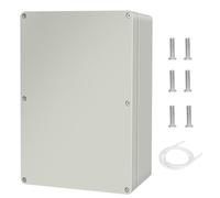 Caja de conexiones de ABS IP65 Caja empalmes superficie Cubierta de Eléctrico de Plástico Caja de Proyecto de Impermeable para instalaciones eléctricas interiores y exteriores,26.5 x 18.5 x 9.5cm