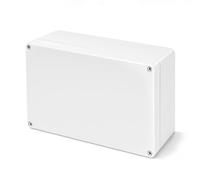 Caja de conexiones de ABS IP65 Caja empalmes superficie Cubierta de Empalme Eléctrico de Plástico Caja de Proyecto de Impermeable para instalaciones eléctricas interiores y exteriores,20 x 12 x 5.5 cm