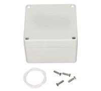 Caja de conexiones F25, caja eléctrica de 3.3x3.2x2.2in PVC IP65 a prueba de agua Proyecto eléctrico universal Caja exterior para cajas de control Gabinetes Equipo terminal