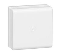 Caja de derivación de superficie, 75 x 75 x 35 milímetros, para moldura DLPlus (Legrand: 030316)