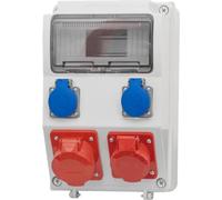 CAJA de distribución 2x32A/5P, 2x230V, 9 metros, IP65