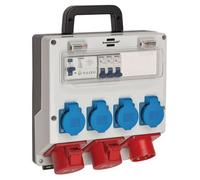 Caja De Distribución De Potencia 6 Vías 230 V 16 A Brennenstuhl