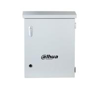 Caja de distribución eléctrica exterior Dahua con protección IP54 y montaje en poste