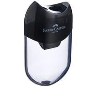 Faber-Castell Caja de doble sacapuntas, color negro