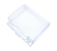 Caja de Enchufe 86 Tipo Cerradura, Doble Bloqueo, Plástico | Sellado Hermético, Montaje Adhesivo en Pared, para Baños y Pasillos de Hotel, Uso en Espacios Compartidos