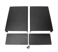 Caja de enfriamiento de aluminio tipo dividido, 80x160x220 mm, electrónica, para disipación de calor, carcasa de controlador, GPS, productos electrónicos