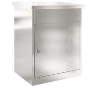 Caja De Entrega De Paquetes Plateado 47,5 X 38 X 59 Cm Vidaxl
