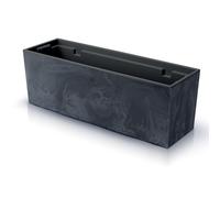Caja de flores Urbi Case Efecto Concreto Macetero 580x180x195 mm Antracita