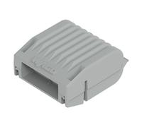 Caja de gel para conductos de conducción, con gel, serie 221, 2273, sin bornes de conexión, tamaño 1, color gris