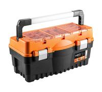 Neo Tools Maletín de herramientas 84-105 con asa, surtido naranja y negro