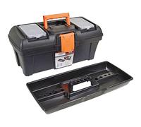 Caja de herramientas 40 x 20 x 19 cm | BURI, Caja de herramientas, caja de herramientas, caja de almacenamiento con bandeja de transporte