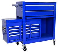 Caja de herramientas - Armario de taller - Maletín de herramientas - Caja de herramientas - Caja metálica - 8 cajones