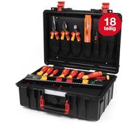 Caja de herramientas Basic Set L electric de 18 unid.