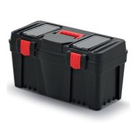 Caja de herramientas con portaherramientas integrado para taller, gara