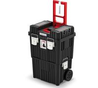 Kistenberg Caja de herramientas móvil KHV40 con ruedas, cierres y estructura reforzada 45x36x64 cm