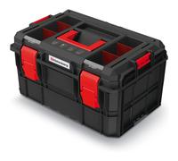 Caja de herramientas de plástico, divisores, capacidad de carga de ha