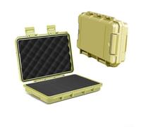 Caja de herramientas de plástico resistente, caja de almacenamiento hermética impermeable, organizador de equipos de cámara a prueba de golpes, baúl de herramientas de hardware portátil para