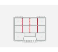 Caja de herramientas, kistenberg, modelo nort 20 kno20154t, ideal para