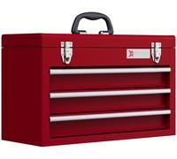Caja de herramientas - Maletín de herramientas - Caja de herramientas - Caja de herramientas de taller - Maletín de almacenamiento - Acero laminado en frío, robusto