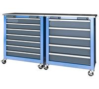 Caja de herramientas modular - Carro de herramientas - Carrito de herramientas - 5 o 7 cajones - Solución de almacenamiento 3 en 1