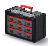 Caja de herramientas, multicase, modelo cargo kmc303, ideal para almac