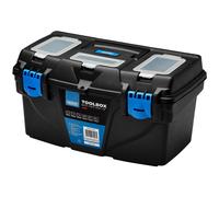 Caja De Herramientas Plástica Draper 24200 Con Bandeja Extraíble, 19'' - 24200