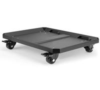 Caja de herramientas resistente compatible con cajas de herramientas ToughBuilt StackTech, base rodante de acero al carbono con 4 ruedas de bloqueo, plataforma de almacenamiento de herramientas móvil
