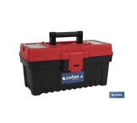 Caja de herramientas semi-profesional 360 x 193 x 186 mm