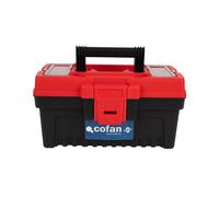 Caja de Herramientas Semiprofesional Cofan con Organizadores y Bandejas | Medidas: 40 X 20 X 18,5 Cm