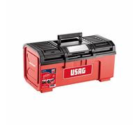 Caja de herramientas vacía Usag U06410005 de 19 pulgadas (48,6 x 26,6 x 23,6 cm)