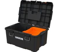 Caja de herramientas – WORX BY KETER – STACK N ROLL – 48 x 33 x 26 cm – Negra