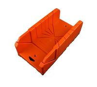 Caja De Ingletes Para Sierra Caja de ingletes sujeción for carpintería, gabinete for sierra diagonal 45 a 90 grados, caja, angular, ranura corte oblicua, guía(B-14inch)