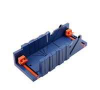 Caja De Ingletes Para Sierra Sierra ingletadora con abrazadera for cortar madera de 45/90 grados, sierra mano ángulo inclinado for carpintería, herramienta carpintero for línea yeso(L)