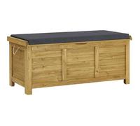 Caja De Jardin De Madera "gana" - 125 X 60 X 54 Cm - Marrón