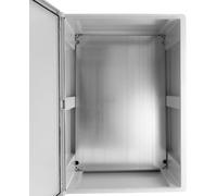 Caja de lectura con puerta, dimensiones 500x700x250 mm. Caja de distribución para montaje en superficie, grado de protección IP65, resistencia IK10