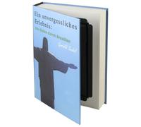 Caja de libros, caja registradora, réplica de libro con páginas de papel
