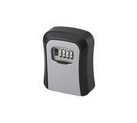 Caja de llaves combinada de 4 dígitos, acero negro, de pared, segura, modificable, práctica, de acceso rápido, dimensiones compactas, fácil instalación, 5 años de garantía - THIRARD