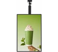 Caja De Luz LED Para Menú Montada En Pared Para Restaurantes, Caja De Luz Publicitaria LED Digital, Soporte Para Carteles Con Marco a Presión Ultradelgado,Cartelera Iluminada 1pcs-30*40cm